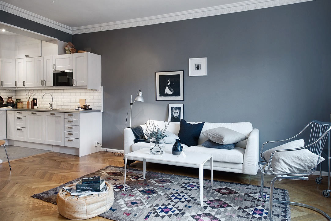 Wohninspiration wohnung mit dunklen wandfarben designs2love