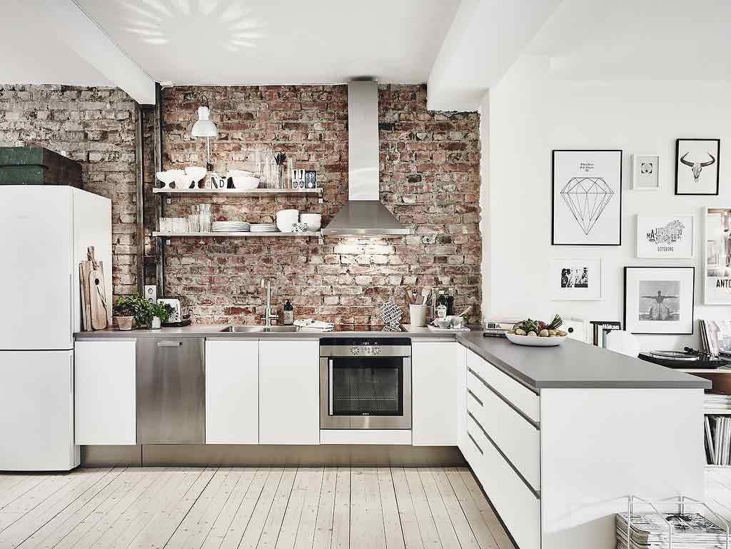 Weekend inspiration: moderne wohnung mit rustikalen elementen ...