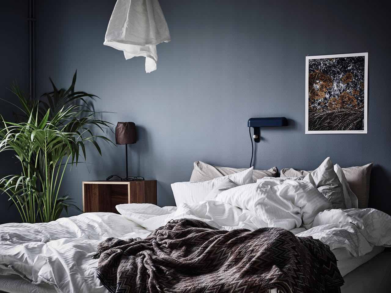 Wandfarbe schlafzimmer wirkung: braune wandfarbe entdecken sie die ...