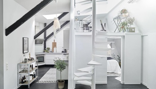 Dänische Maisonette Wohnung